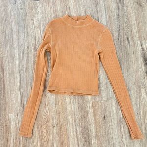 American Eagle long sleeve high neck pullover top.